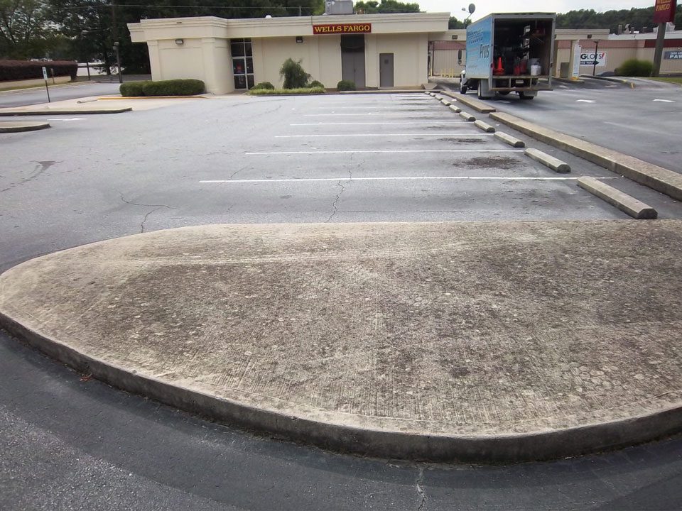 Pressure Pros of the Carolinas | Rock Hill, SC | parking lot before