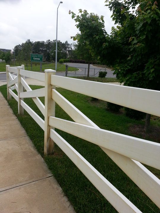 Pressure Pros of the Carolinas | Rock Hill, SC | fence before