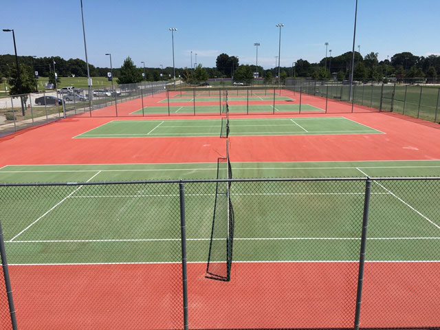 Pressure Pros of the Carolinas | Rock Hill, SC | after tennis courts